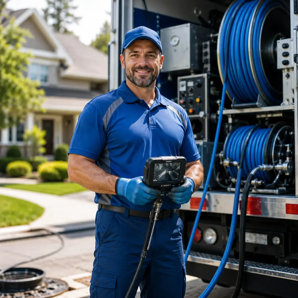 Local outdoor drain cleaning specialists in Winsted, CT